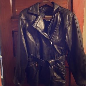 Vintage Coldwater Creek Leather Jacket